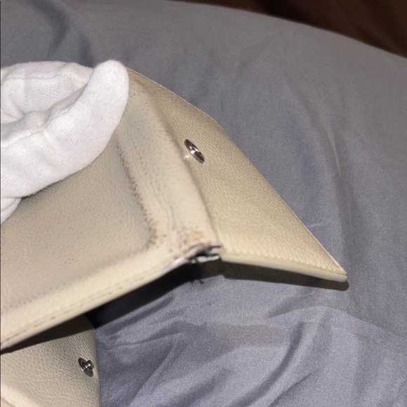 YSL Gray Compact  Wallet - Picture 6 of 12